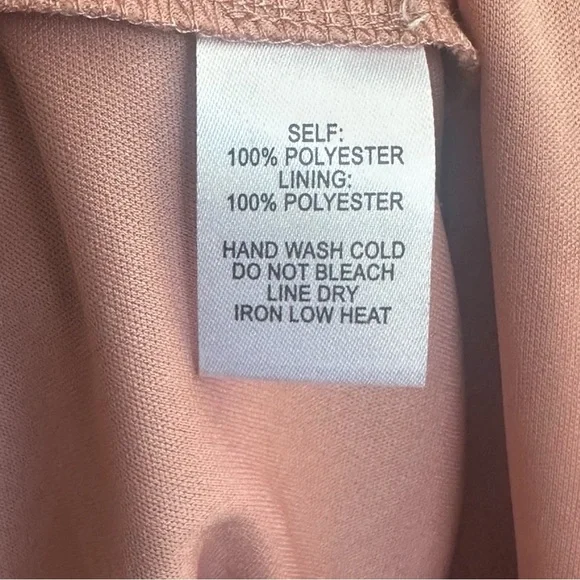 LULUS Rusty Rose High Low Maxi Wrap Dress  Size Adjustable S Boho Wedding Guest - Picture 11 of 11